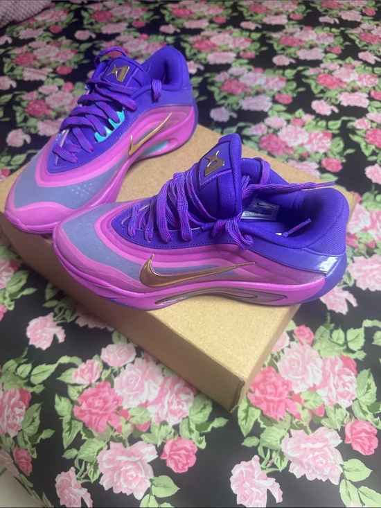 Nike Shoes - NEW Nike Women's Purple and Pink Athletic Sneakers with Gold Accents